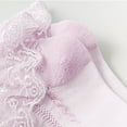 thumbnail image 5 of zbxnLI Toddler Girls Lace Socks Turn Cuff Ankle Socks Baby Girl Princess Dress Socks Cotton Crew Socks, 5 of 6