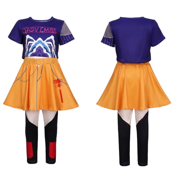 2026 Halloween Costumes Anime Game Cosplay Pop Star Costume Stage Outfit for Themed Parties Anime Conventions Birthday Gifts - Style - A06 - 150(11-12 Years)