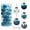 Blue, variant on Leodye 30 PCS Christmas Balls Ornaments, Shatterproof Xmas Tree Decorations, Tree Hanging Ball Muti-Color Christmas Ball Ornament Set for Party Decoration Perfect Super Bulbs