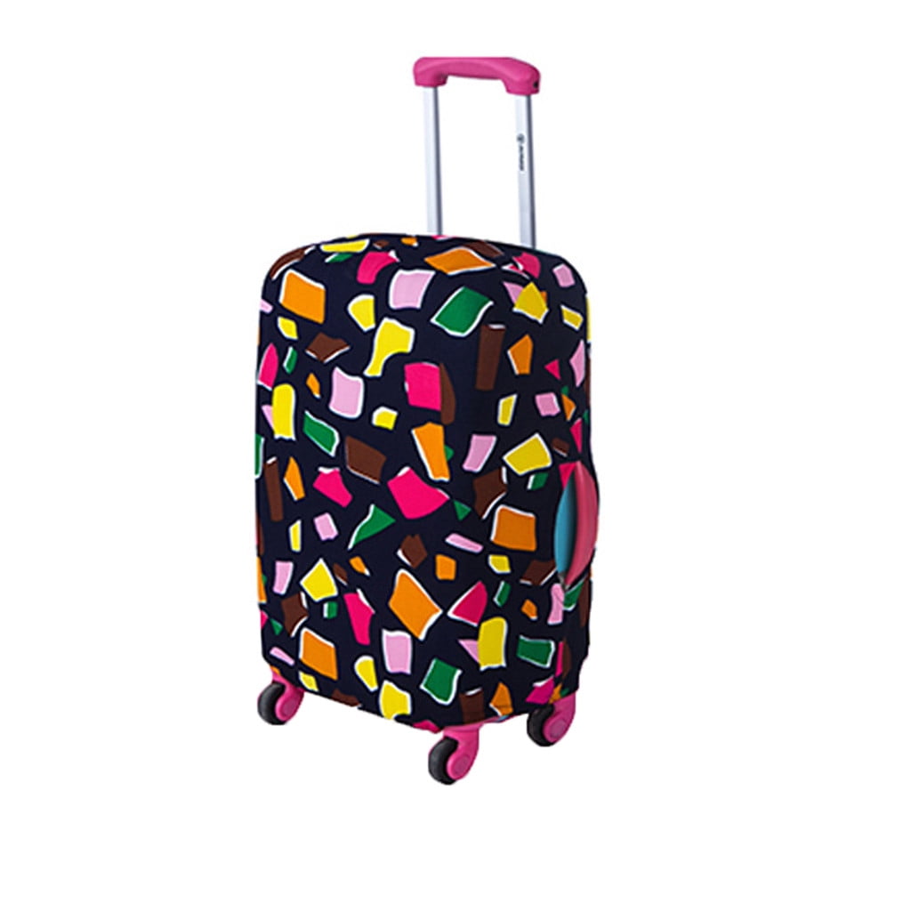 Lolmot housses de bagages pour valise housse de bagage 18-20 pouces  élastique non tissé anti-poussière sac de voyage valise D