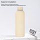 thumbnail image 5 of Frasco Aislada Doble Capa 500 Ml A Prueba Fugas para Mujeres Y Hombres, 5 of 9