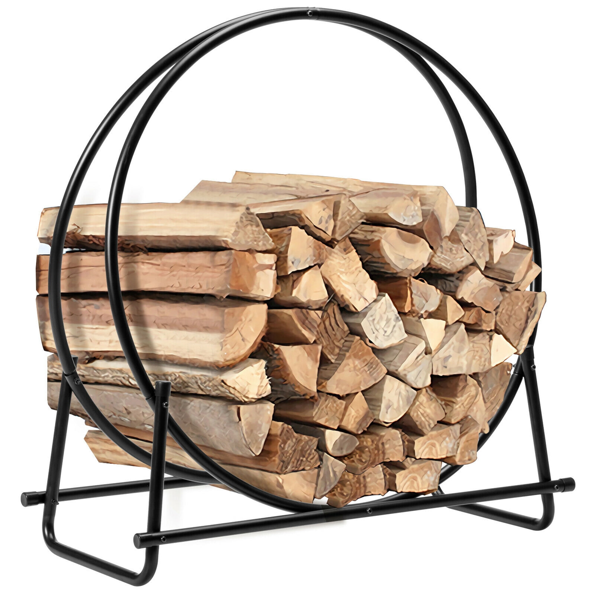 North East Harbor Outdoor Firewood Log Rack Cover - 97