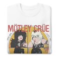thumbnail image 3 of Motley Crue Shout 83/84 Tour Jumbo Print Unisex Sweatshirt - White - Small, 3 of 5