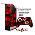thumbnail image 2 of WraptorSkinz Skin Wrap compatible with the 2020 XBOX Series S Console and Controller Skulls Confetti Red (XBOX NOT INCLUDED), 2 of 3