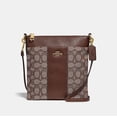thumbnail image 1 of Signature Jacquard Kitt Messenger - Oak Maple, 1 of 1