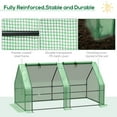 thumbnail image 4 of Outsunny Mini 6' x 3' x 3' Greenhouse, Portable, 4 of 9