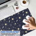 thumbnail image 4 of Long Mouse Pads for Desk,Dark Blue Moon Pattern Desk Mats on Top Of Desks, Desk Mouse Pad Extra Large with 3mm Non-Slip Base and Stitched Edge for Gaming,Office,Work,Home 31.5"x15.7", 4 of 6
