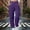 Purple, variant on Womens Wide Leg Fleece Lined Sweatpants Winter Baggy Lounge Pants Fashion Outfits Joggers Clothes