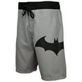 thumbnail image 7 of Batman Hush Symbol Heather Grey Board Shorts-3XLarge (48-50), 7 of 7