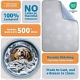 thumbnail image 4 of Improvia Washable Pet Pads for Dogs, Waterproof Reusable, 18 x 24 in, 2 Pack, 4 of 6