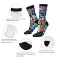 thumbnail image 6 of The Real Ghostbusters Poster Adult Socks Breathable Cozy Soft Crew Socks Novelty Casual Calf Stockings For Men Women, 6 of 8