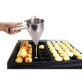 thumbnail image 2 of PinesC Stainless Steel Funnel Octopus Balls Tools With Handle & Rack, Pancake Batter Dispenser, Waffle Batter Dispenser, Pancake Maker Cooking Tools Silver, 2 of 5