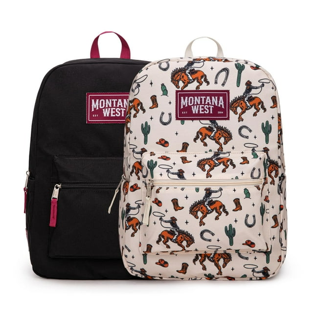 Mochila Montana West 2 Paquetes Ligera de Poliéster Ripstop