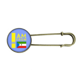 thumbnail image 1 of Soy de Guinea Ecuatorial EsES Broche De Broche De Metal Antiguo Unbranded M, 1 of 3