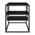thumbnail image 2 of Floating Wood Shelf TV Stand for TVs up to 43 Inches - 40 Inch - Solid Black, 2 of 7
