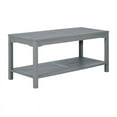 thumbnail image 3 of Home Square 2 Piece Patio Set with Chevron Bench and Coffee Table in Gray Wash, 3 of 11