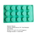 thumbnail image 3 of Juliy Cake Mold Round Column Shape Reusable Convenient Demoulding 15 Holes Silicone Cake Mold Baking Tool for Gifts, 3 of 4