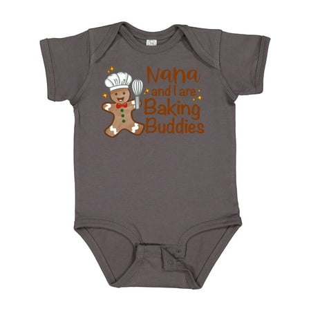 

Inktastic Nana and I Are Baking Buddies Gift Baby Boy or Baby Girl Bodysuit