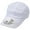 White, variant on BAODANN Baseball Cap Built In USB Solar Fan Power Supply Men Women's Fan Cap Adjustable Wind Speed & Direction Visor for Women Visor Ponytail Hat Rain Hats Mens Hat and Bag Hats for Women Large Head