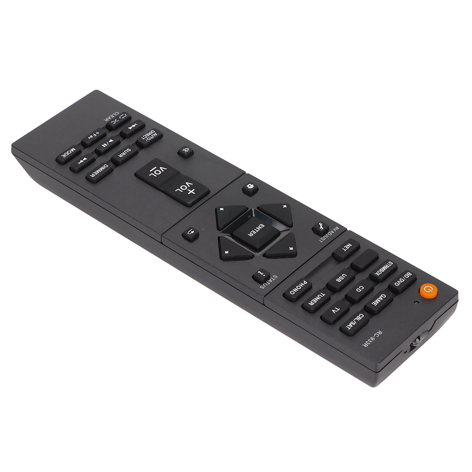 AV Receiver Remote Control, RC-933R Easy To Control ABS  Remote Control Batteries Powered  for  for SX-S30 for VSX-S520