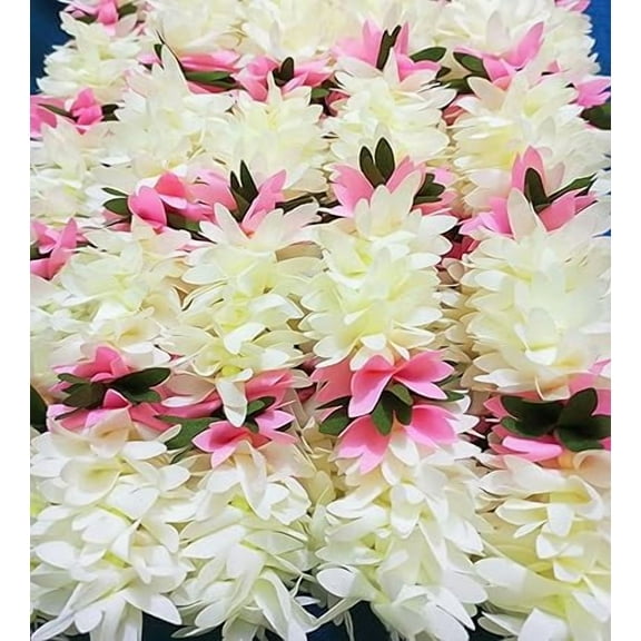 Swadeshi Desire's Mogra Jasmine for Women| Artificial gajra for Hair bun Juda Pack of 4 pcs. (babypink multi)