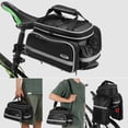 thumbnail image 3 of Montaña Lixada Impermable Bicícleta Trasera Bolsa de Asiento Trasero Bike Bike Back Bicticleta Back Bols, 3 of 7