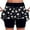 Black#1, variant on Womens Tennis Skirts with Shorts,Women's Versatile Yoga Skort,Women Solid Color Bottom Pants Floral Skirt Hem Medium Waist Skirt Pants Sports Shorts Bottom Skirt Pants Shorts Black S