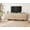 Beige, variant on WAMPAT 4-in-1 Modern Entertainment Center for TVs up to 100",94.5" Fluted TV Stand with Charging Station,Wood Media Console Table with 8 Drawers & 2 Doors,TV Console with Storage for Living Room