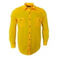 thumbnail image 1 of Camisa Vaquera Amarilla Manga Larga, 1 of 2