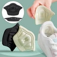 thumbnail image 6 of 2x Heel Cushion Pads Adjustable Soft Heel Guards Liners Heel Protectors Heel for Loose Shoes Heel Slipping Rubbing Blisters Black 5mm, 6 of 7
