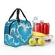 thumbnail image 5 of Easygdp Heart Shaped Cloud Bolsa Térmica Premium - Tela Oxford Impermeable, Gran Capacidad, Bolsillo Frontal, Unisex para Trabajo, Escuela, Actividades al Aire Libre y Picnics, 5 of 8