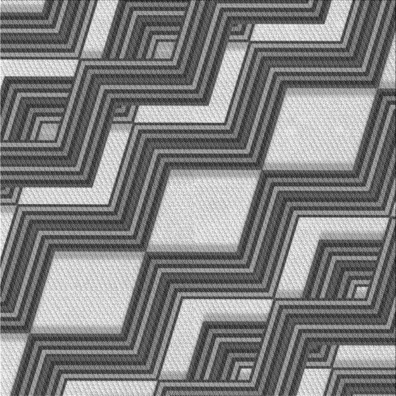 Ahgly Company Machine Washable Indoor Square Transitional Gray Cloud Gray Area Rugs, 5' Square