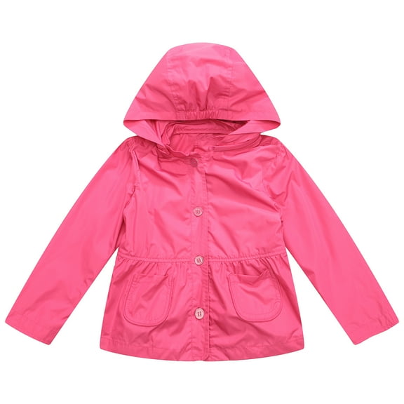 Richie House Girls' Fashion Coat with Hood RH1667