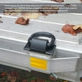 thumbnail image 3 of Trailer Stake Pocket D Ring, 5400lbs Working Load Stake Pocket Tie Down Easy Mounting  For Replacement, 3 of 8