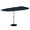 Navy, variant on Costway 13FT Double-sided Patio Umbrella with Solar Lights Crank Handle Umbrella Base Grey