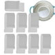 thumbnail image 4 of Clips Protección Tapa Olla Horno Protectores Parachoques Flexibles Protector 8pcs Utensilios Cocción Accesorio, 4 of 9