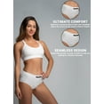 thumbnail image 3 of Starter Women's Seamless Briefs Underwear, 6-pack, 3 of 8