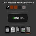 thumbnail image 3 of X2 Pro Monitor de Ritmo Cardíaco Recargable Impermeable Bluetooth ANT+ Monitor para Natación Velero Fitness Correr Ciclismo, 3 of 5