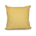 thumbnail image 1 of Simply Daisy 16" x 16" Solid Print Pillow, Lemon, 1 of 2