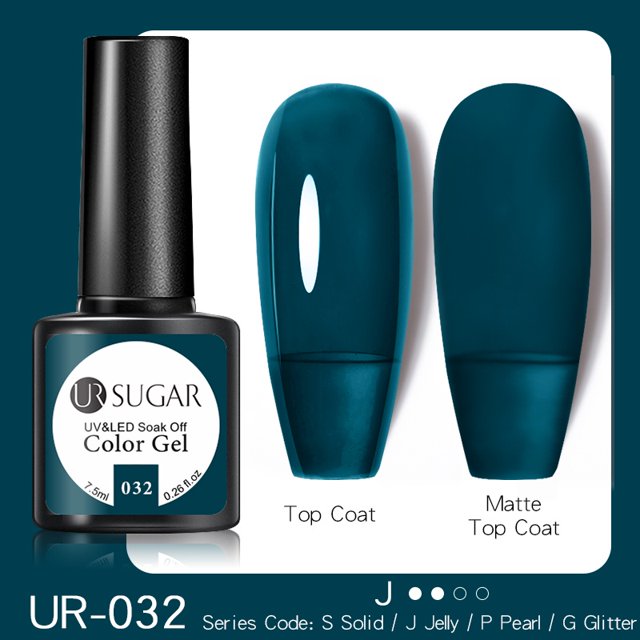 UR SUGAR 7.5ml Color Gel Esmalte De Uñas Colores Sólidos Arte Soak Off