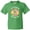 Kelly Green, variant on I'm Just Here for the King Cake Youth T-Shirt