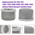 thumbnail image 2 of 6pcs Stainless Steel Pump Inlet Strainer Screen Filter for Airless Paint Sprayer Suction Hose,Repla, 2 of 5