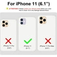thumbnail image 2 of Liquid Silicone Case for iPhone 11, Slim Liquid Silicone Case with Open Bottom, Soft Gel Rubber Case Cover for iPhone 11(2019) 6.1 inch - White, 2 of 12