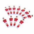 thumbnail image 4 of 11 Pedazos de de Futbolín de de plasticó Duro para Deportista Color Rojo, 4 of 7