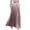 Pink, variant on Aboser Wedding Guest Skirts for Women Elegant Pleated Skirt Evening Party Skirts Flowy A Line Maxi Skirt Comfy Elastic High Waist Skirts