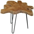 thumbnail image 3 of vidaXL Coffee Table (23.6"-27.5")x17.7" Teak Wood, 3 of 11