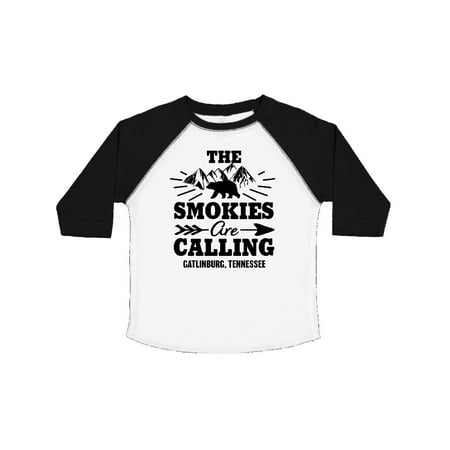 

Inktastic The Smokies Are Calling Tennessee Vacation Gift Toddler Boy or Toddler Girl T-Shirt
