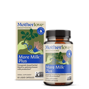 Angle View: Motherlove More Milk Plus, Fenugreek-Based Lactation Supplement, 60 Liquid Caps