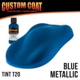 Custom Coat Blue Metallic 2 Quart (1/2 Gallon) Urethane SprayOn Truck