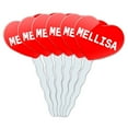 thumbnail image 1 of Mellisa Heart Love Cupcake Picks Toppers - Set of 6, 1 of 1